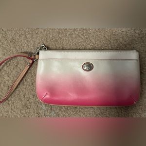 Coach wristlet/wallet